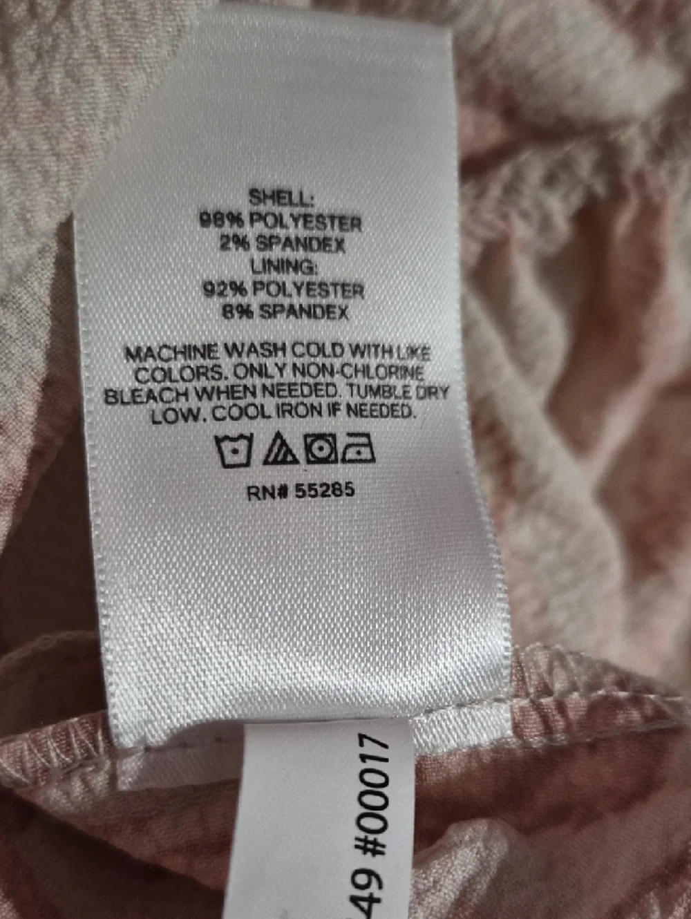 Express Pink Floral Off-Shoulder Ruffled Dress - Picture 3 of 5